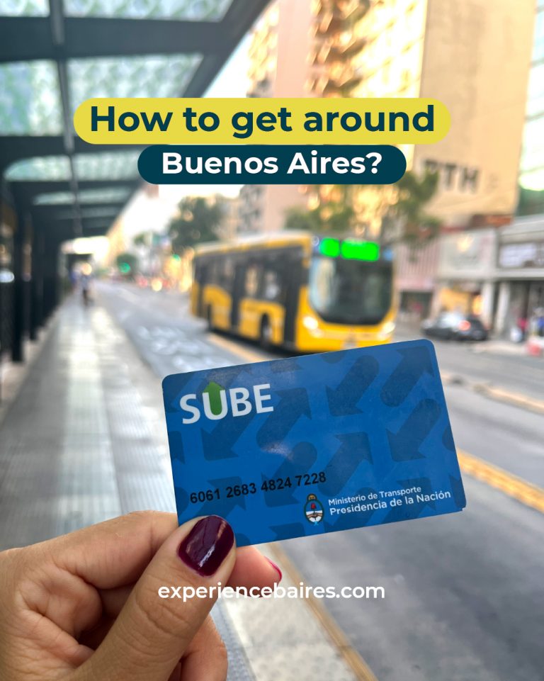 Read more about the article How to get around Buenos Aires? 🚌