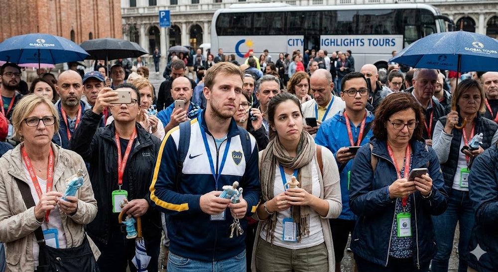 Coming home with the same stories as everyone else.