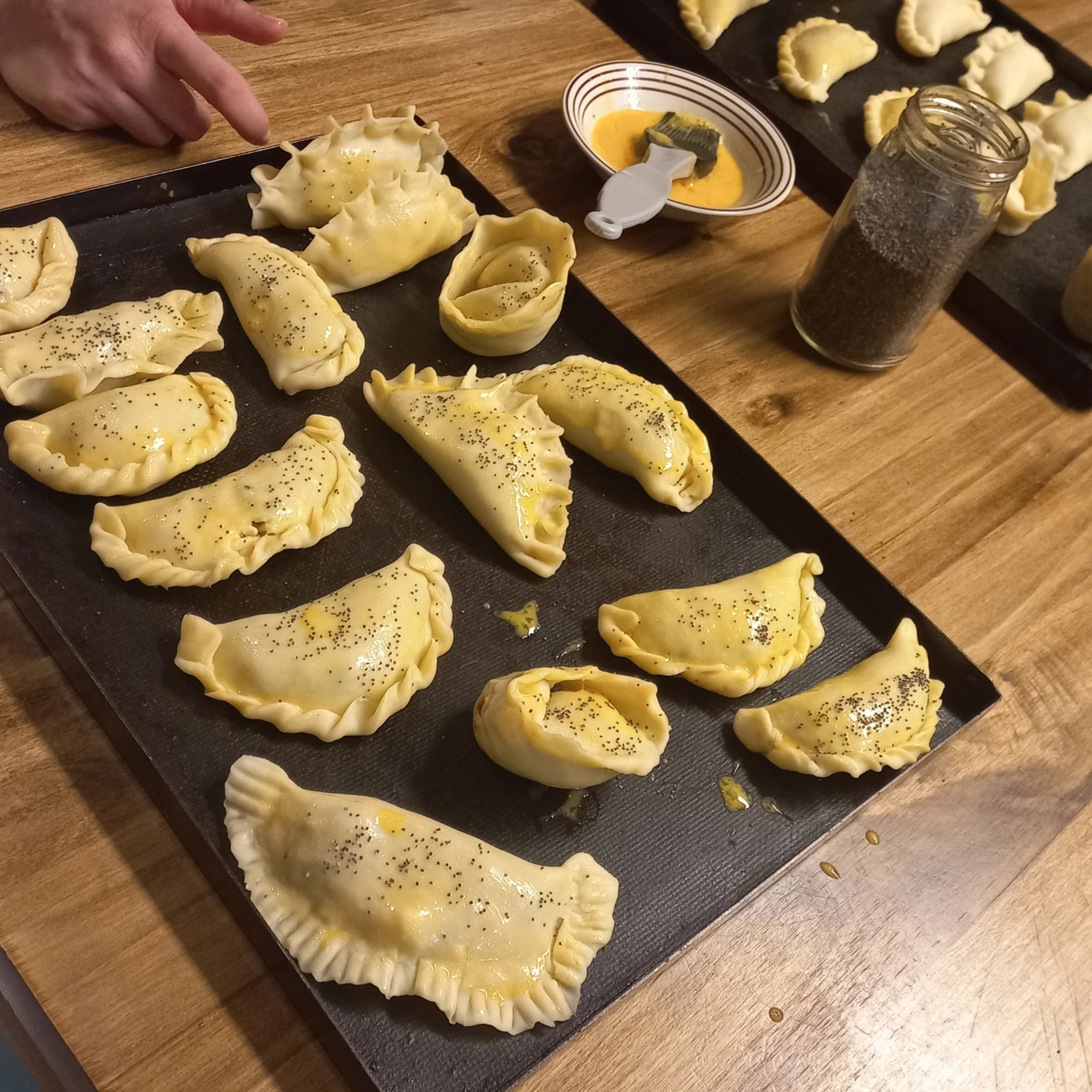 Aula de culinária argentina Pachamama