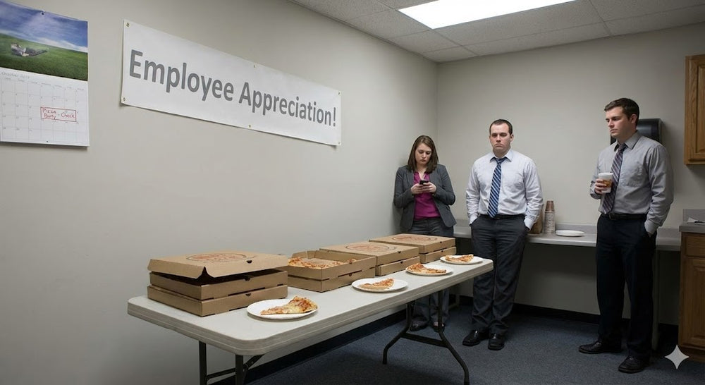 Another pizza party won't cut it